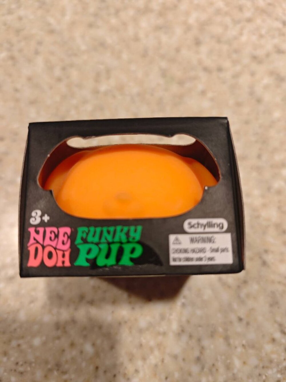 NeeDoh Funky Pup Novelty Fidget Toy - Orange